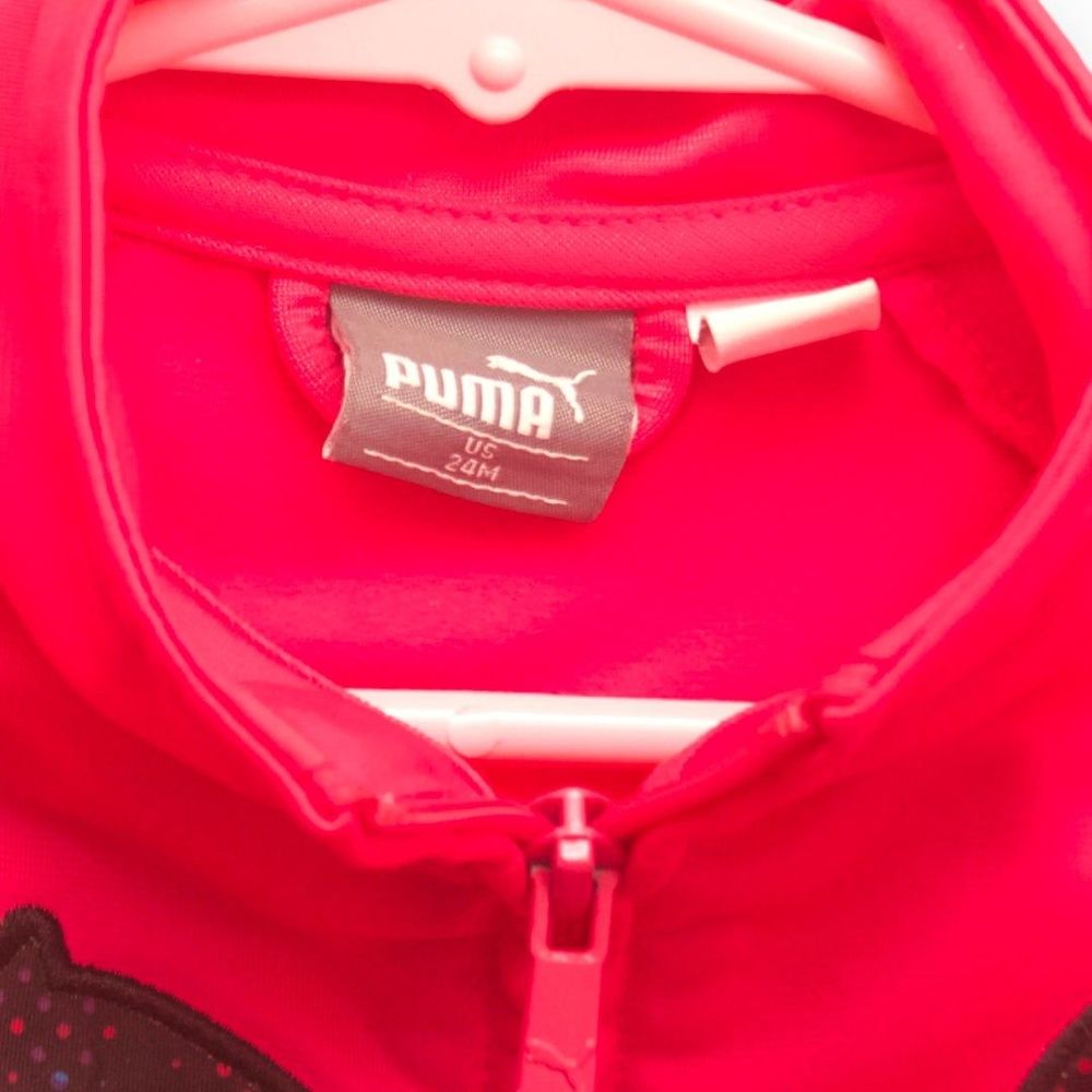 Puma kids pink sweater 24 months - Picture 2 of 6